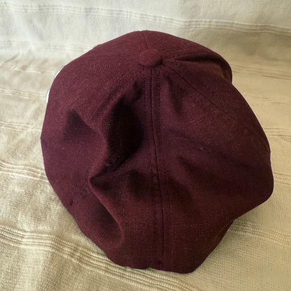 Fox Maroon Hat with White Logo - Picture 3 of 4
